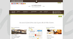 Desktop Screenshot of hotel-leregent.com