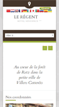 Mobile Screenshot of hotel-leregent.com
